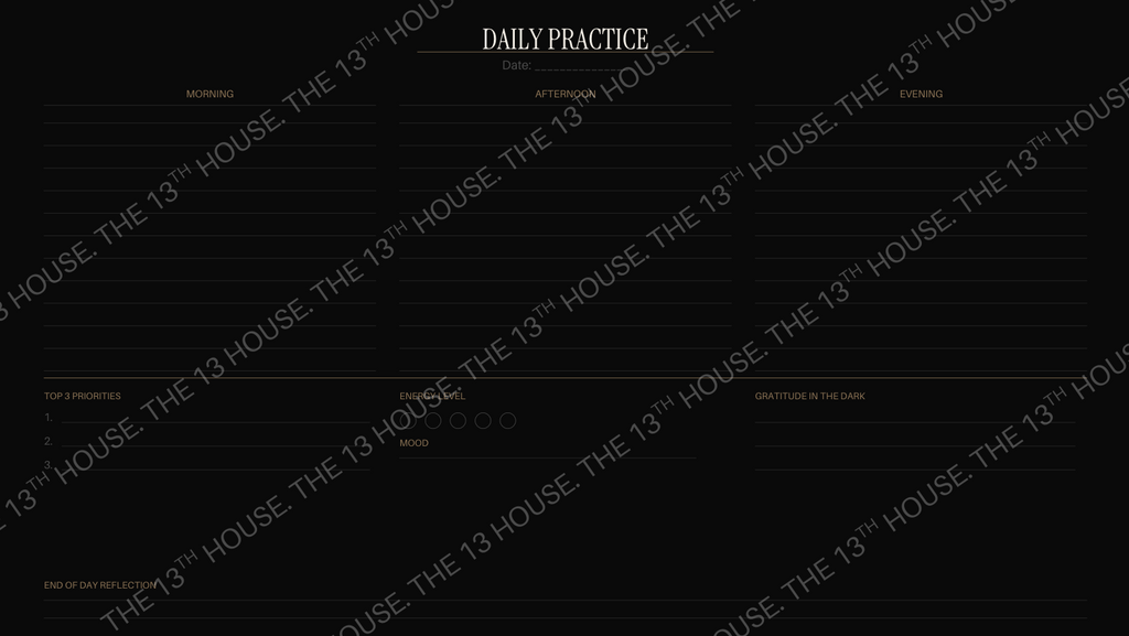 The Midnight Planner - Professionally Occult Edition | Witchy Digital Planner | GoodNotes Planner | Monthly Weekly Daily | Tarot, Moon & Ritual Journal