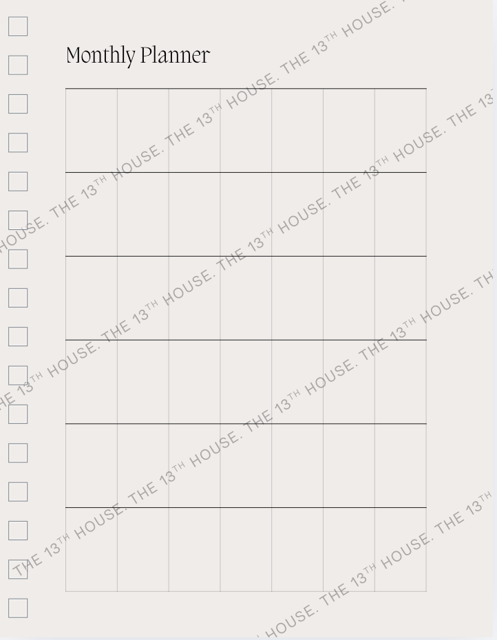The Midnight Planner - Gothic Minimalist Edition | Minimalist Digital Planner | Dark Academia Planner | Gothic GoodNotes Planner | Digital Planner for Work & Life