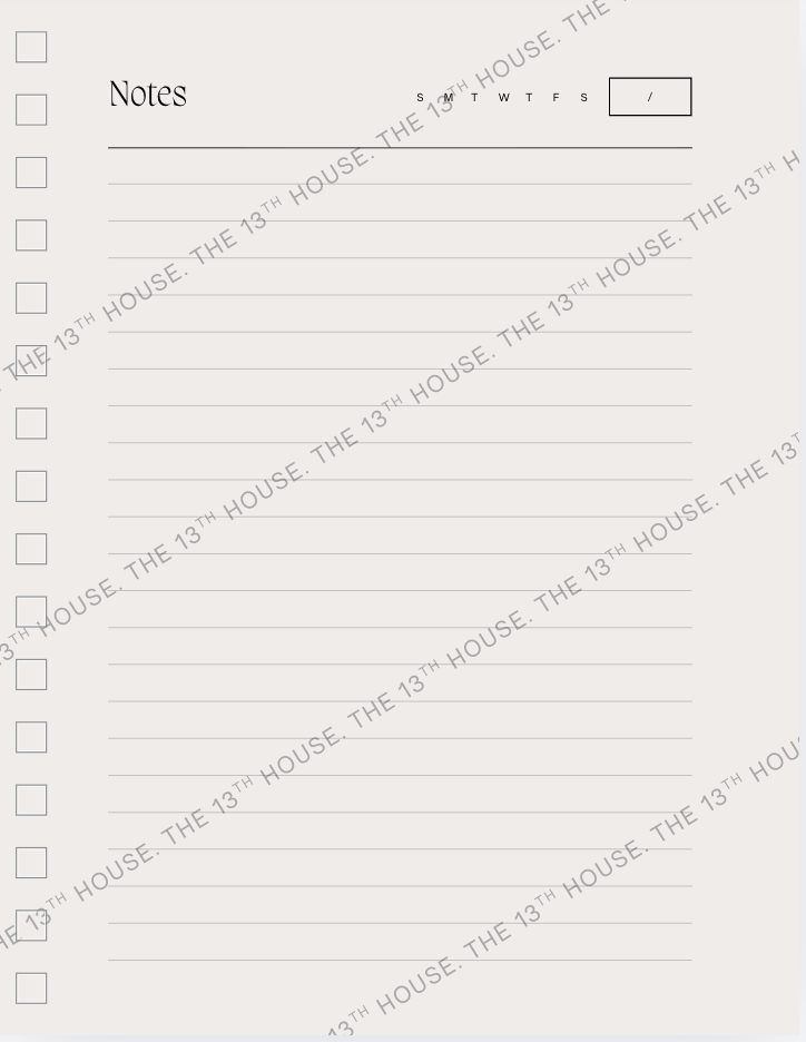 The Midnight Planner - Gothic Minimalist Edition | Minimalist Digital Planner | Dark Academia Planner | Gothic GoodNotes Planner | Digital Planner for Work & Life